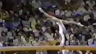 Teodora Ungureanu 1976 Olympics Balance Beam Event Finals