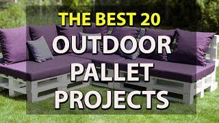 20 BEST OUTDOOR PALLET/PALLET WOOD IDEAS