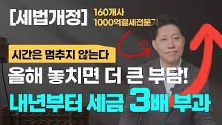 올해가 지나면 늦습니다! 세금 절세의 마지막 기회!  #택스트라연구소