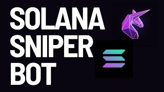 The Best Telegram Sniper Bot For Solana Memecoins | Unibot Setup Video