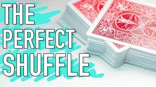 How to MASTER the perfect shuffle! // Faro shuffle & Magic trick tutorial