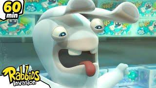 1H RABBIDS INVASION | SOS The Rabbids are stuck in the freezer! | Animaj Kids