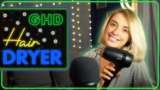 [ASMR] Hair drying / Blowdrying / GHD Travel Hair Dryer !!