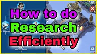 How to upgrade Research efficiently in Whiteout Survival