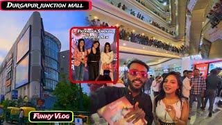 Durgapur Junction Mall in Priyanka Sarkar Sandipta Sen | girls reaction funny Vlog 2024