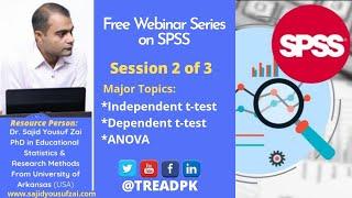 SPSS Webinar Session 2 of 3