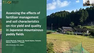 Assessing effects of fertilizer management and soil characteristics on rice yield and quality