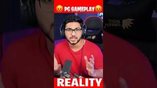 REALITY ABOUT PC GAMEPLAY   #shorts #munnabhaigaming #pcgameplay