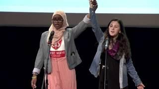 A Muslim and Jewish girl's bold poetry slam