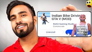 Indian Bikes Driving 3D GTA V Apk Mod Download 🫨 || How To Download GTA V Mod In IBD3D ||