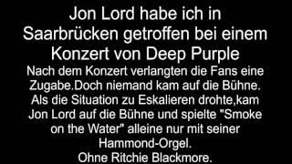 Jon Lord  1941 - 2012   Deep Purple Hugo 54 (W.Ewen)