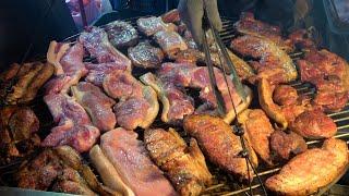 Amazing! Aboriginal BBQ - Taiwanese Night Market Food / 台南大東/花園夜市必吃! 原住民烤肉 - 台灣夜市美食