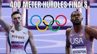 400m HURDLES FINALS - Rai Benjamin vs Karsten Warholm | Paris Olympics 2024