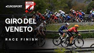 FULL GAS FINISH!  | Giro del Veneto Final Kilometres | Eurosport Cycling