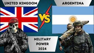 UK vs Argentina Military Power Comparison 2024 | Argentina vs United Kingdom Military Comparison