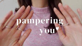 ASMR Pampering You  Hair Brushing & Clipping  Massage