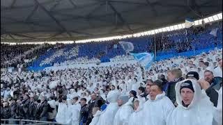 HERTHA BSC Fans sind bereit und jetzt geht los 