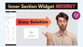 Inner section widget Missing in elementor? | How to enable "Inner section" element in wordpress