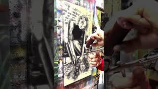 #airbrush #blending #techniques #part1 #airbrushing #airbrushart #mixingcolor #arttutorial #viral