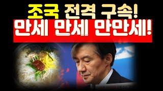 조국 실형! 구속 수감으로 이재명 큰일 났다. 만세 만세 만만세!