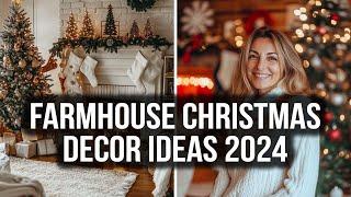 25 Farmhouse Holiday Decor Trends You’ll Love This Christmas 2024!