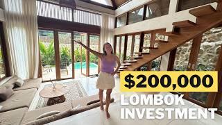 You Won't Believe What $200,000 Gets You in Lombok Indonesia (Next Bali)