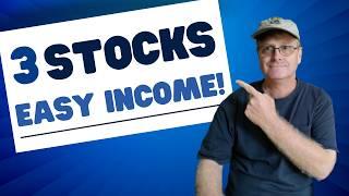 Three Safe Stocks with Great Option Income