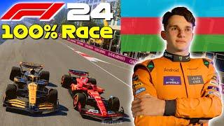 F1 24 - Let's Make Piastri World Champion #17: 100% Race Baku