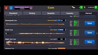 BEST POOL GAME CUES COLLECTION  ||  77 CUES 