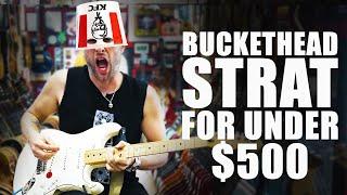 This Fender Buckethead Strat Cost $500 And Sounds INSANE!!!