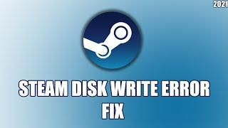 Steam: Fix Disk Write Error (3 methods)