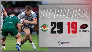 Defeat for young Saracens  | Ealing Trailfinders 29-19 Saracens | Premiership Rugby Cup Highlights