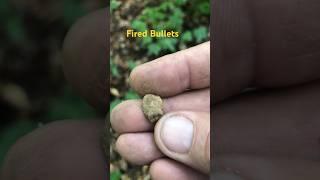 Metal Detecting: Finding fired bullets.