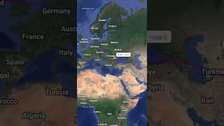 The Longest flight route in the world | flight travel #flighttravel #airports #flightroute