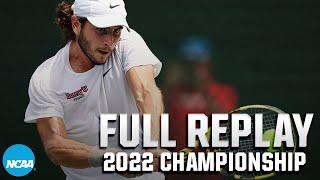 2022 NCAA DII men's tennis championship (May 22) I FULL REPLAY