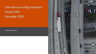 Year-end accounting reminders - Global IFRS - December 2020