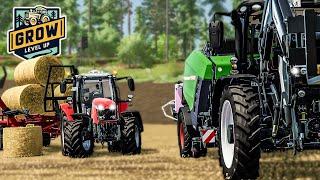 170.000 Liter Stroh mit einmal!  Grow Level Up #113 LANDWIRTSCHAFT SIMULATOR 22