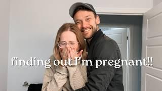 finding out I'm PREGNANT!!