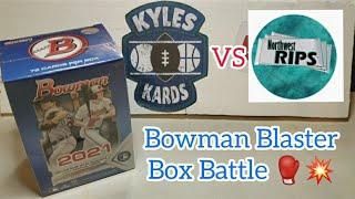 Bowman Blaster Box Battle against Northwest Rips! Color and an auto 