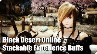 Black Desert Online: Stackable Exp Buffs