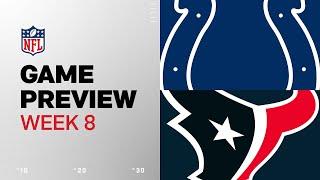 Indianapolis Colts vs. Houston Texans | 2024 Week 8 Game Preview