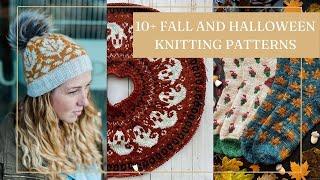 Fall and Halloween Knitting Patterns - Untwisted Threads