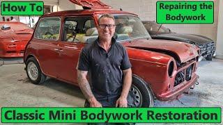 Classic Mini Bodywork Restoration.