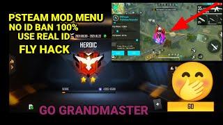 Psteam mod menu free fire 1 65.3 || rank working 100%|| No Id ban use real Id ||config injector ff