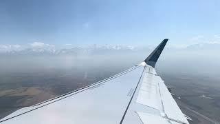 Turbulent takeoff from Almaty (ALA) Airbus A321 neo 4K