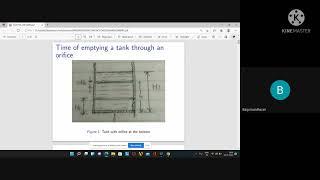 EXPRESSION FOR TIME OF EMPTYING A TANK-FLUID MECHANICS-OPES CET- Dr. BAIJU SASIDHARAN