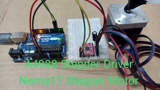 A4988 Driver with Nema17 Stepper Motor