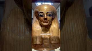 Pure Gold Ancient Egyptian Death Mask #shorts #egypt #history