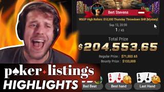 Girafganger7 wins $200k in a WSOP High Roller! Online Poker Highlights!