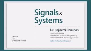 Lecture 02 Trigonometric Fourier Series - Dr. Rajlaxmi Chouhan, IIT Jodhpur